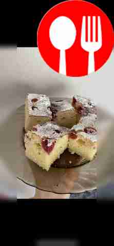 Cherry pie with pleasant sourness