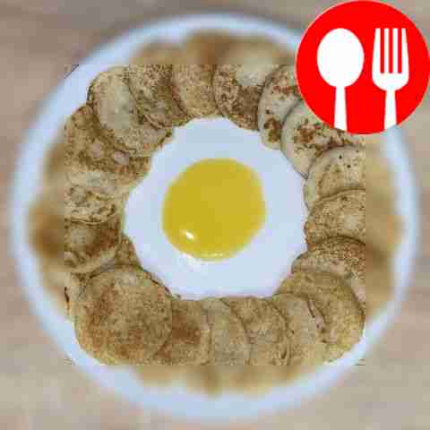 Кокосовые оладьи