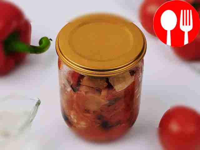 Ten eggplant salad for the winter