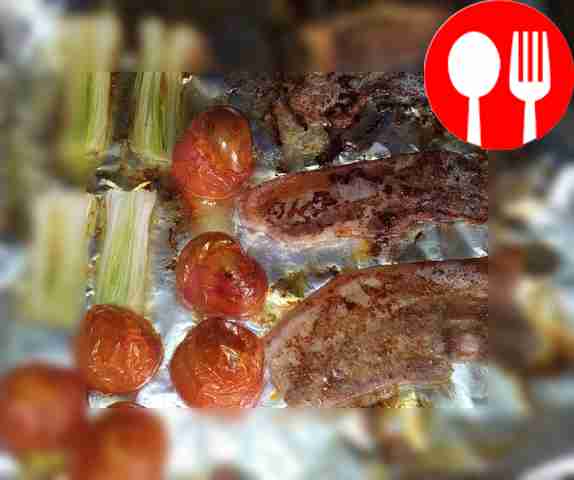 Bake in the oven at 180˚C for 20 minutes.