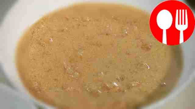 Луковый суп со сливками