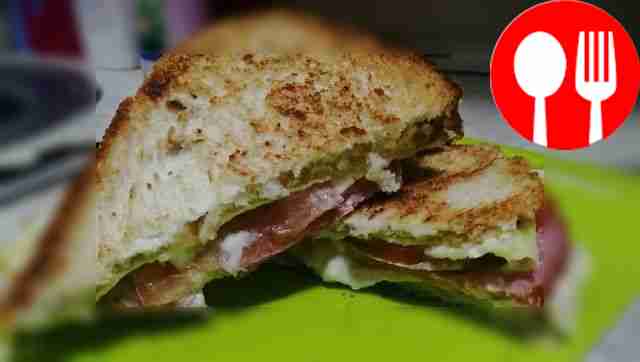 Сэндвич с яйцом за 10 минут