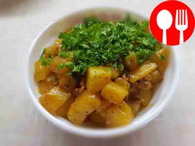 Картофель с мясом «На скорую руку»