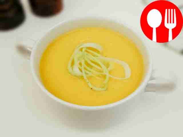 Суп-пюре из капусты и кабачка