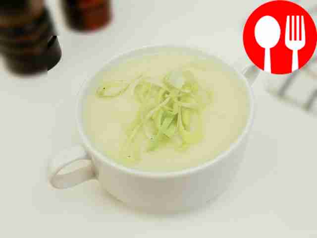 Суп-пюре из кабачков с сыром