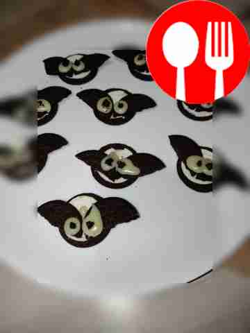 Десерт «Летучие мышки» Dessert “Bats”