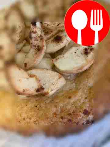 Яблочная корзинка с корицей Apple basket with cinnamon