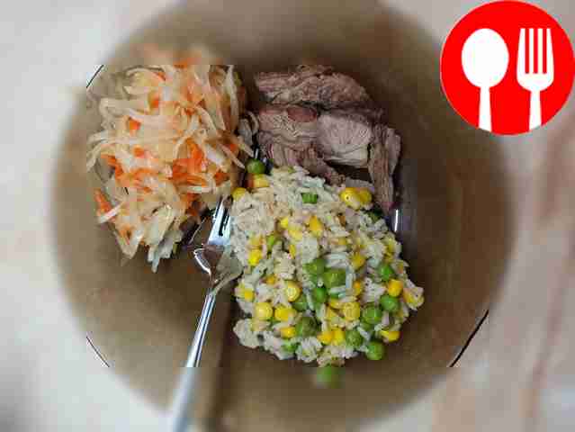 Рис с овощами на скорую руку