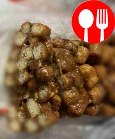 Колбаска из ирисок