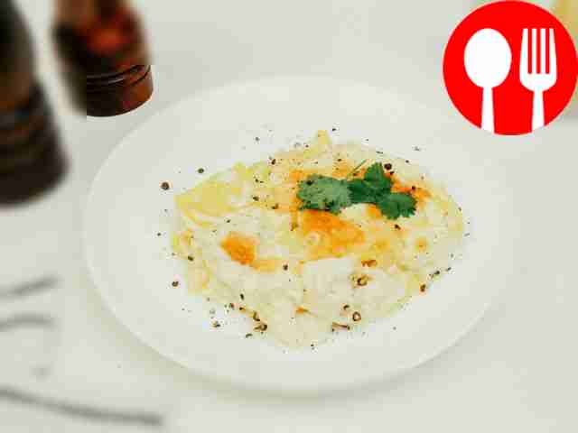 Potato casserole with cream