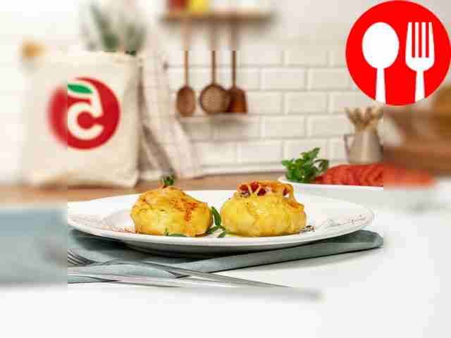 Картофельные гнезда с мясным фаршем Potato nests with minced meat