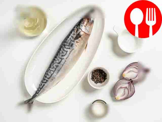 If necessary, defrost the mackerel, remove the...