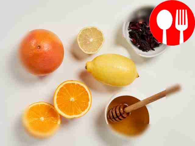 Rinse citrus fruits and dry with paper towels....