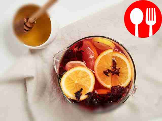 Prepare red tea. Rinse the teapot with hot...