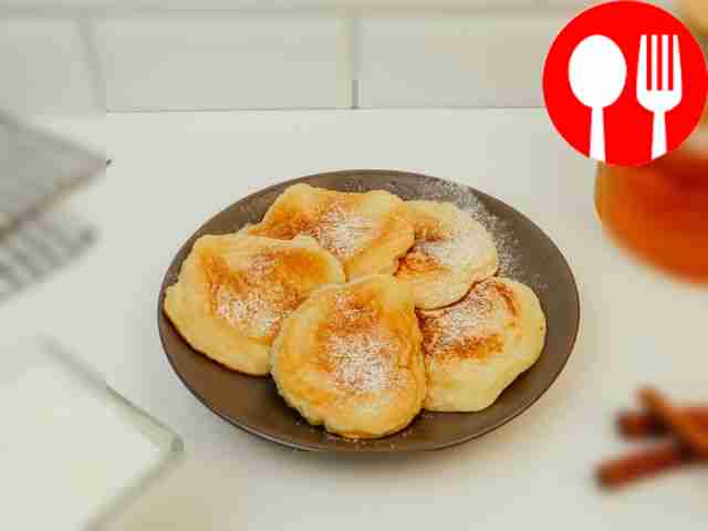 Оладьи на сметане