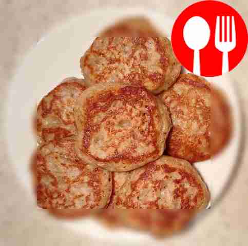 Простые оладьи из гречки