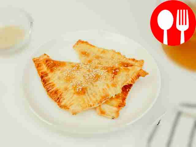 Слойка с грибами