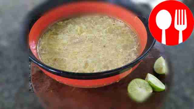 Georgian soup “Chikhirtma”