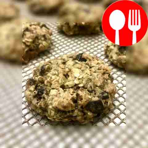Toasted oatmeal cookies