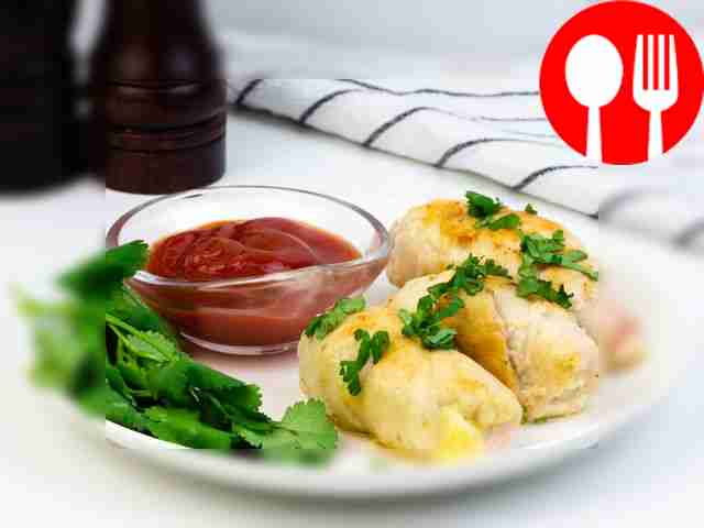 Куриные рулетики с сыром
