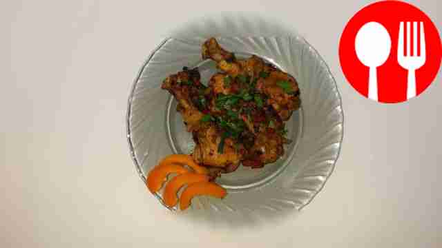 Chakhokhbili with dill seeds