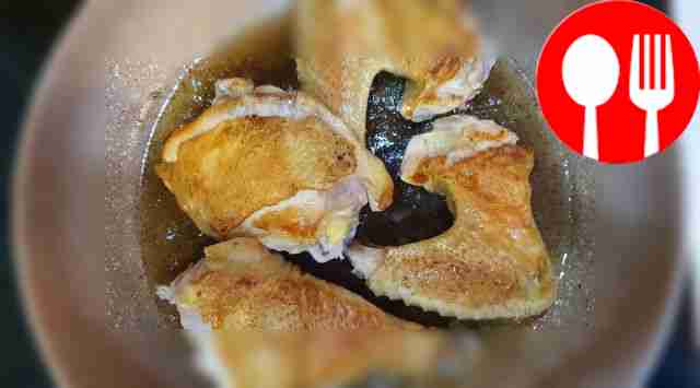 Heat a frying pan over high heat, adding...