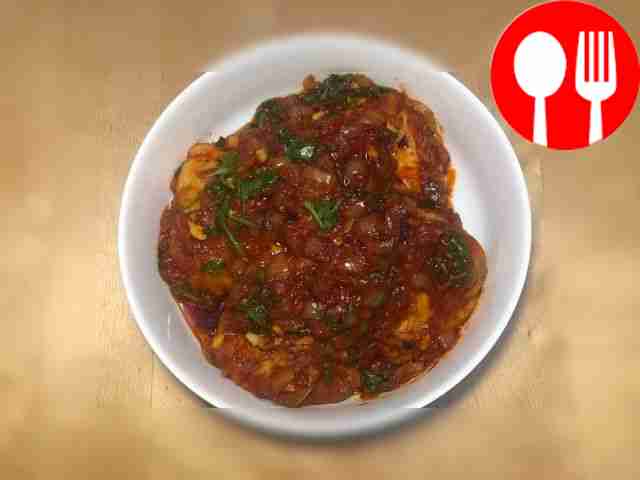 Чахохбили с кетчупом