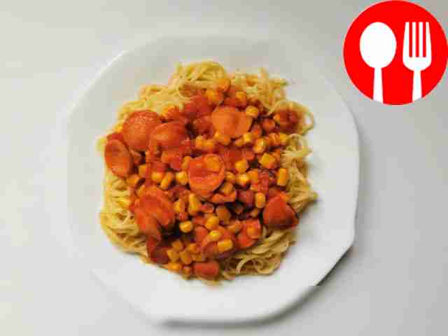 Оригинальная сальса с лапшой