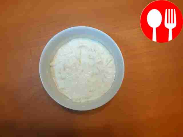 Light salsa with sour cream