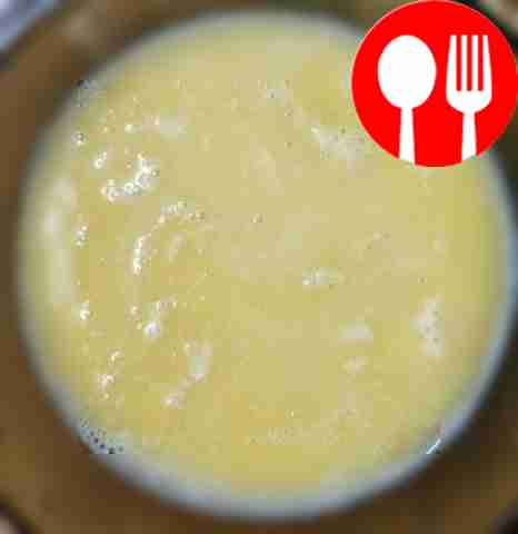 Классическое фондю с белым шоколадом