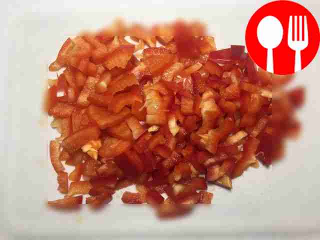 Remove the green part and seeds inside from...