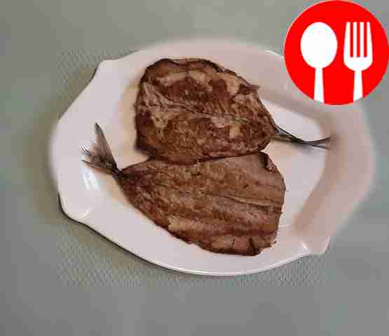 Простая жареная скумбрия