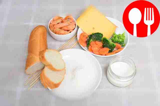 Get all the necessary ingredients and...