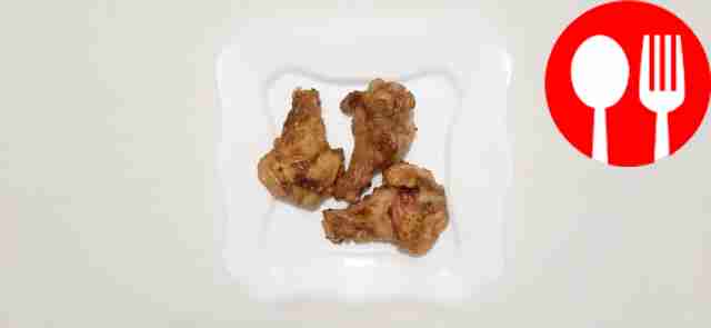 Delicate fondue with wings