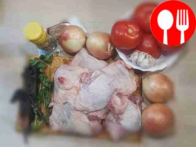 Cook the meat, rinse it thoroughly, and dry it...