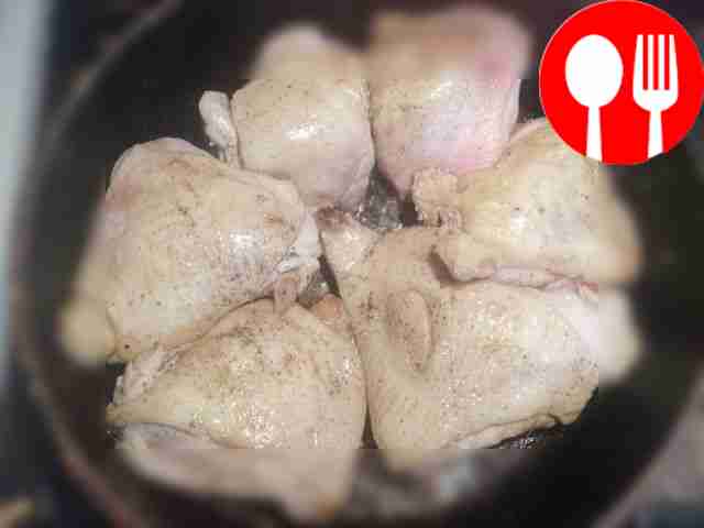 Place a frying pan on the stove and heat the...