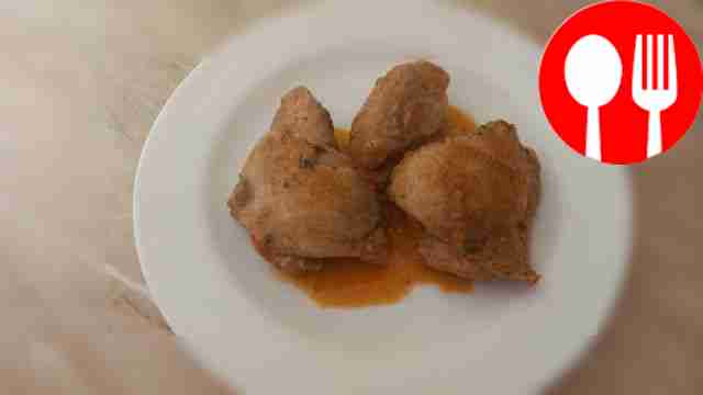 Сочное чахохбили с гречкой