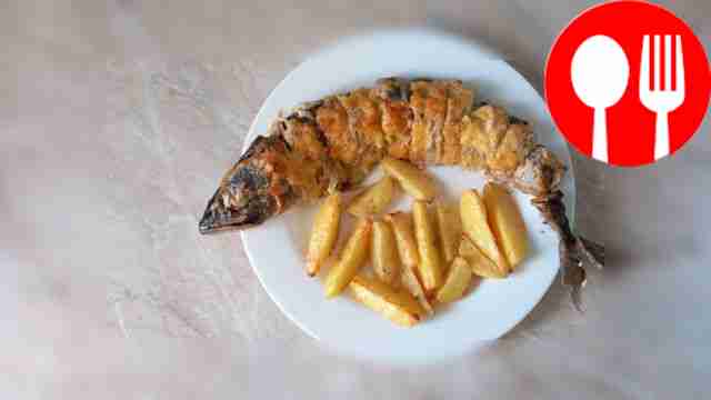 Ароматная скумбрия со смесью перцев