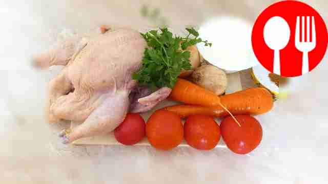 Wash the chicken. Prepare spices, salt, sour...