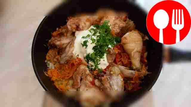 Add sour cream, herbs, spices to the...