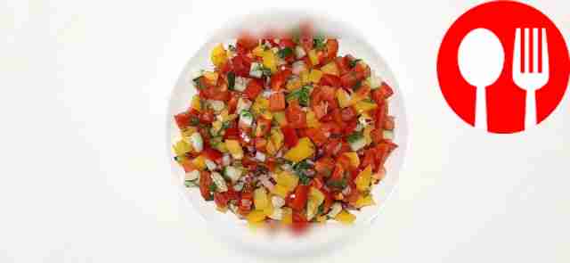 Сальса из свежих помидор Fresh tomato salsa