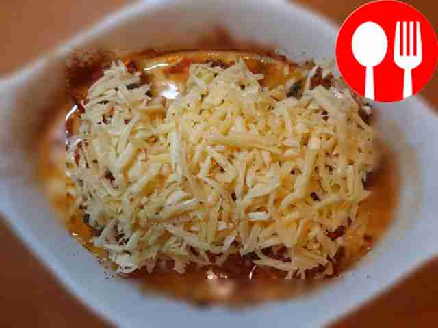 Grate the cheese on a coarse grater. Remove...