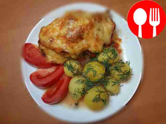 Serve chicken salsa in portions with...