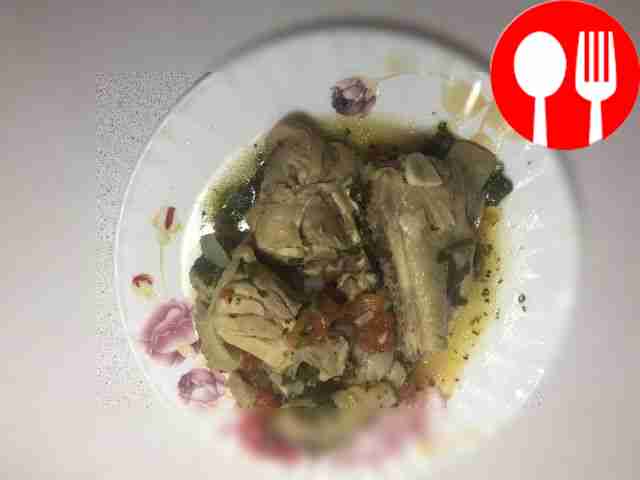 Чахохбили из курицы с петрушкой