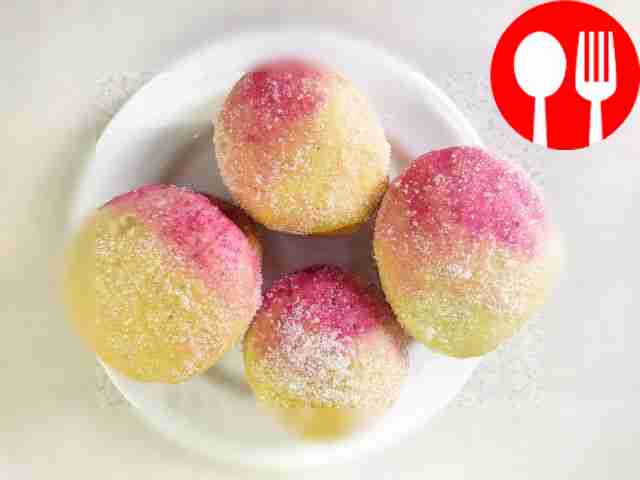 Вкусное печенье «Персики»