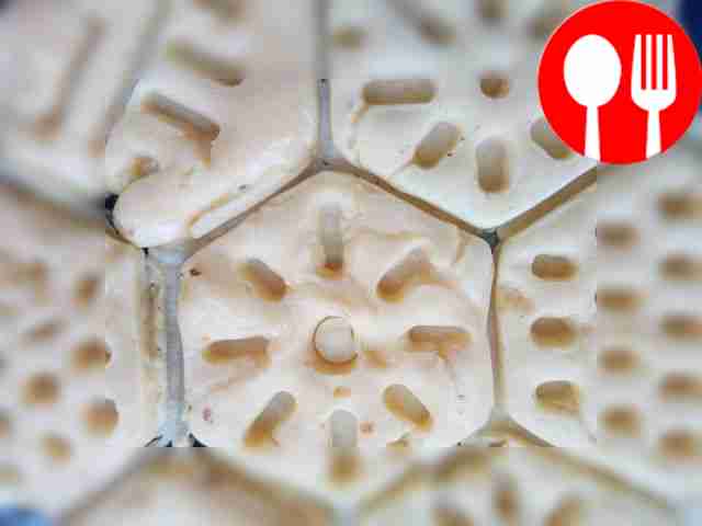 Mix eggs with sugar, add a pinch of salt....