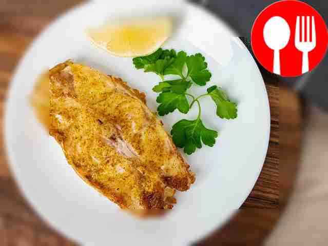 Окунь в специях, запеченный в духовке