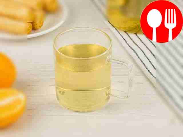 Зеленый чай с лимоном