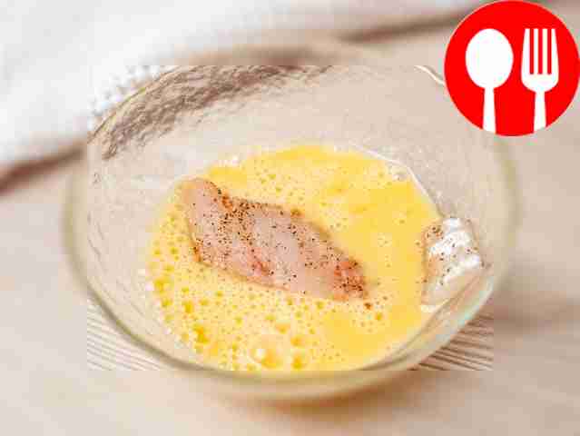 Take two plates. Break an egg into the first...