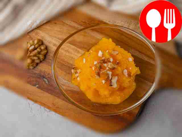 Тыквенное пюре с медом